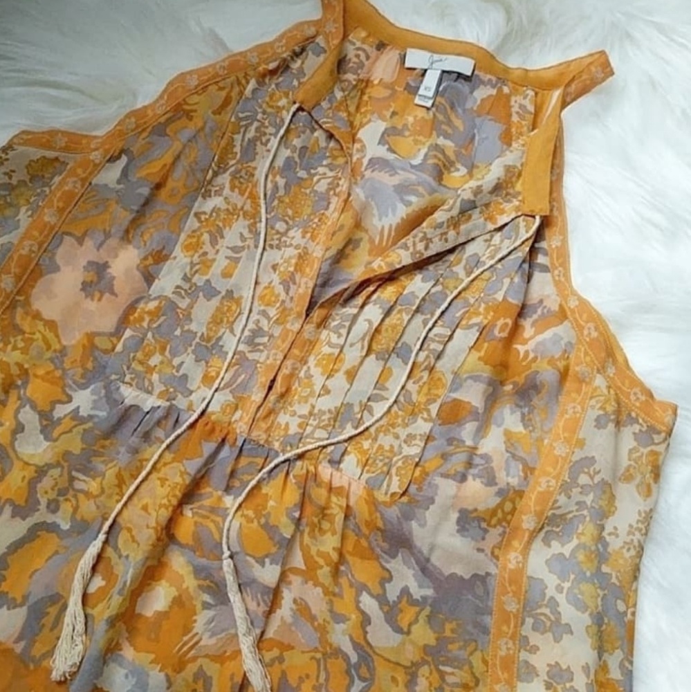 Joie Shara silk tank